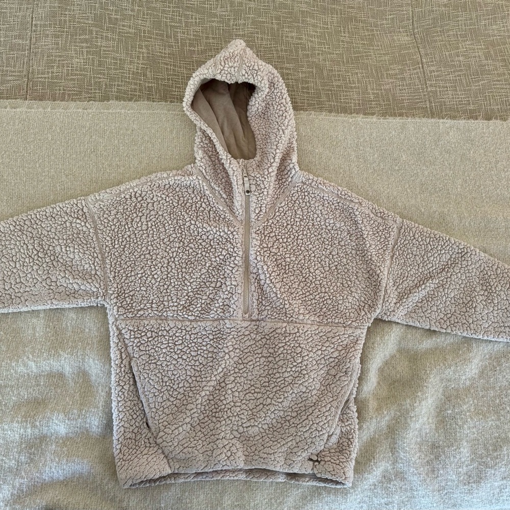 Prana Cream Sherpa Hoodie
